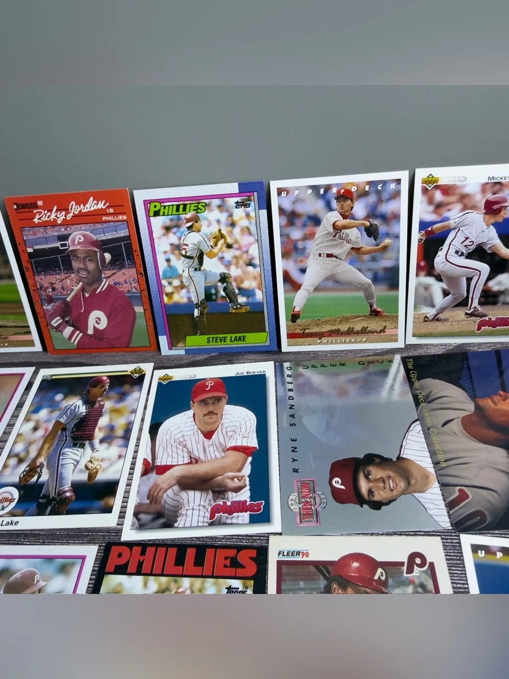 Philadelphia Phillies Baseball Card Lot (24) Mike Schmidt Upper Deck